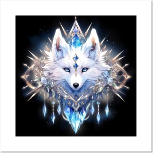 Arctic Fox Art Posters and Art